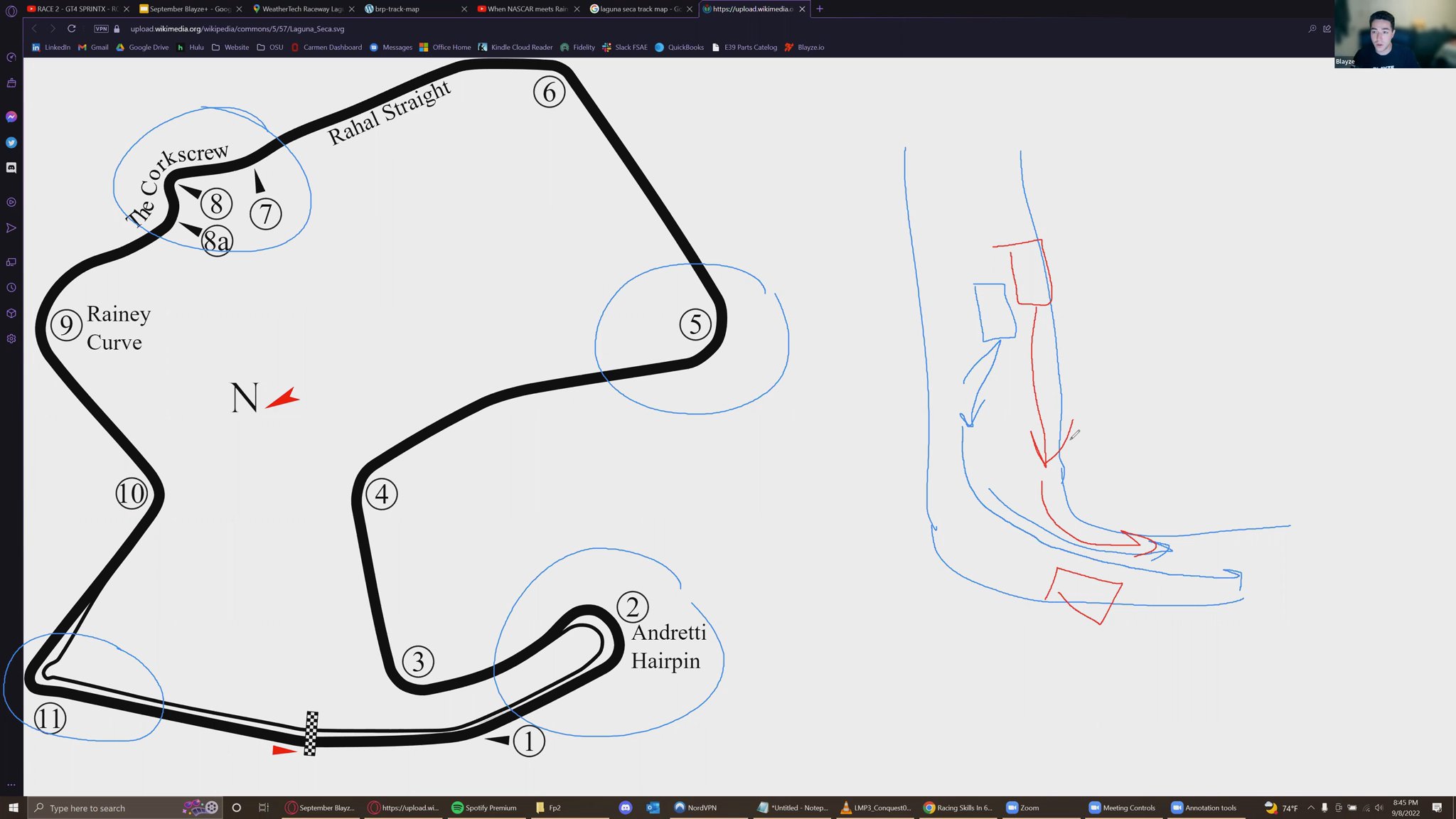 Rpm Racing Course Outline Ne Defensive Driving While Keep Your Lap Times Up | Blayze+ Call | Blayze